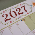 Load image into Gallery viewer, 2027 | Wall Planner | Prarie