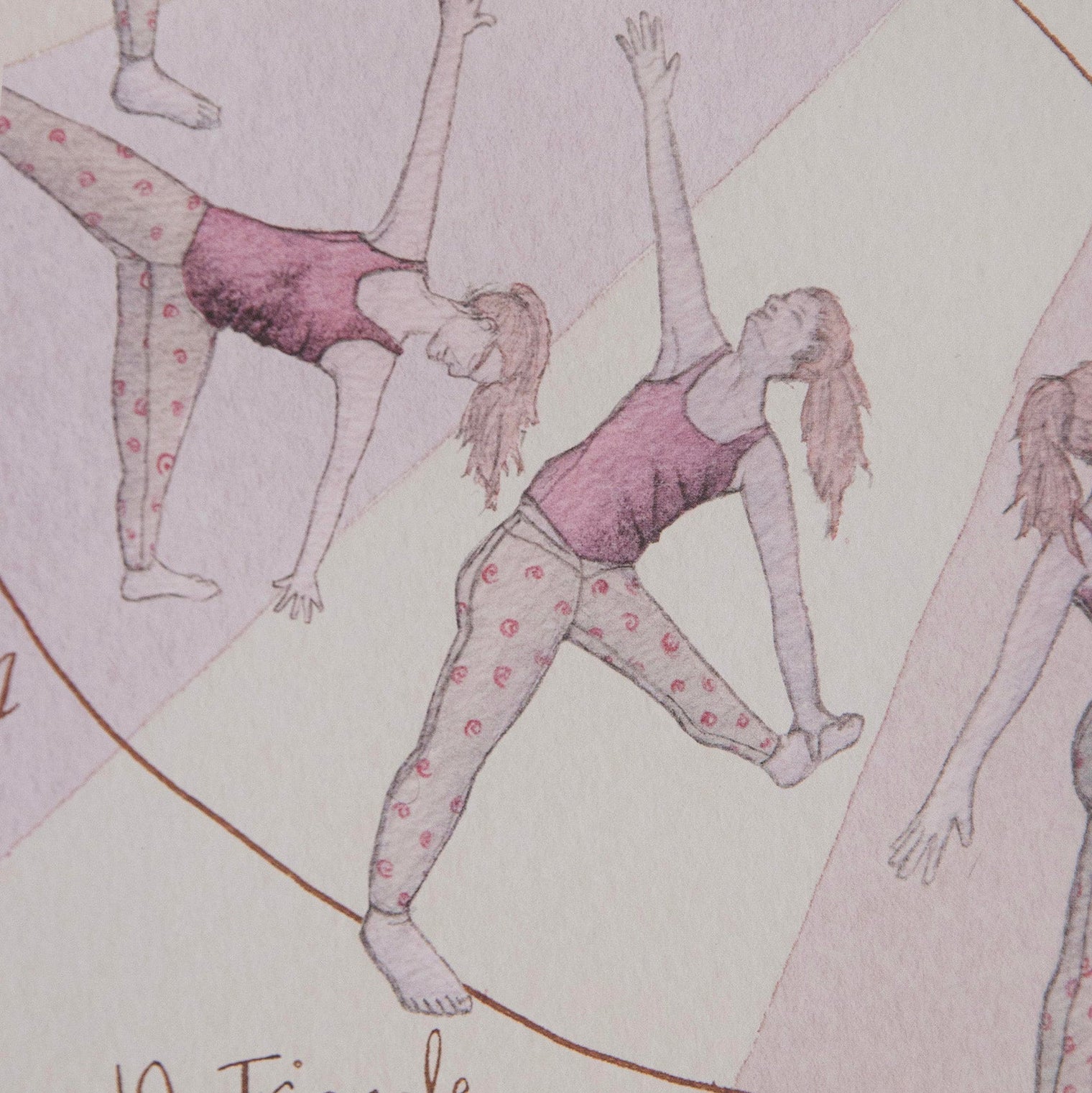 Full Moon Yoga - Triangle Pose