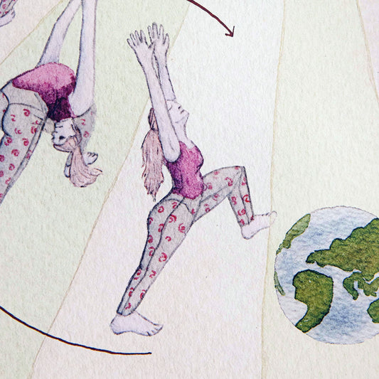 New Moon Yoga – Warrior I and Humble Warrior Poses