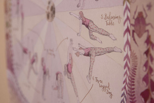 Full Moon Yoga – Three Legged Dog Pose