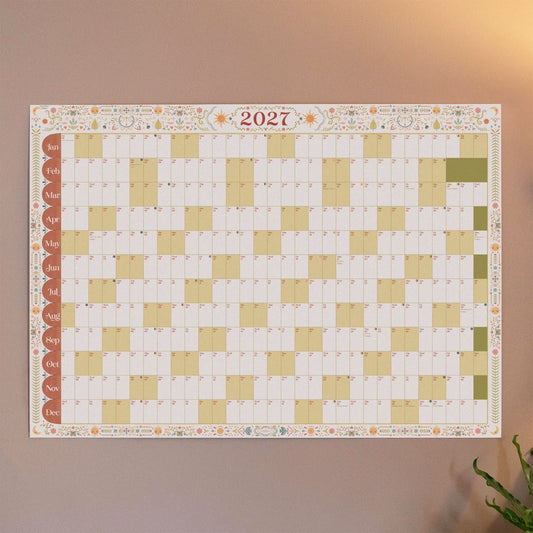 2027 | Wall Planner | Prarie
