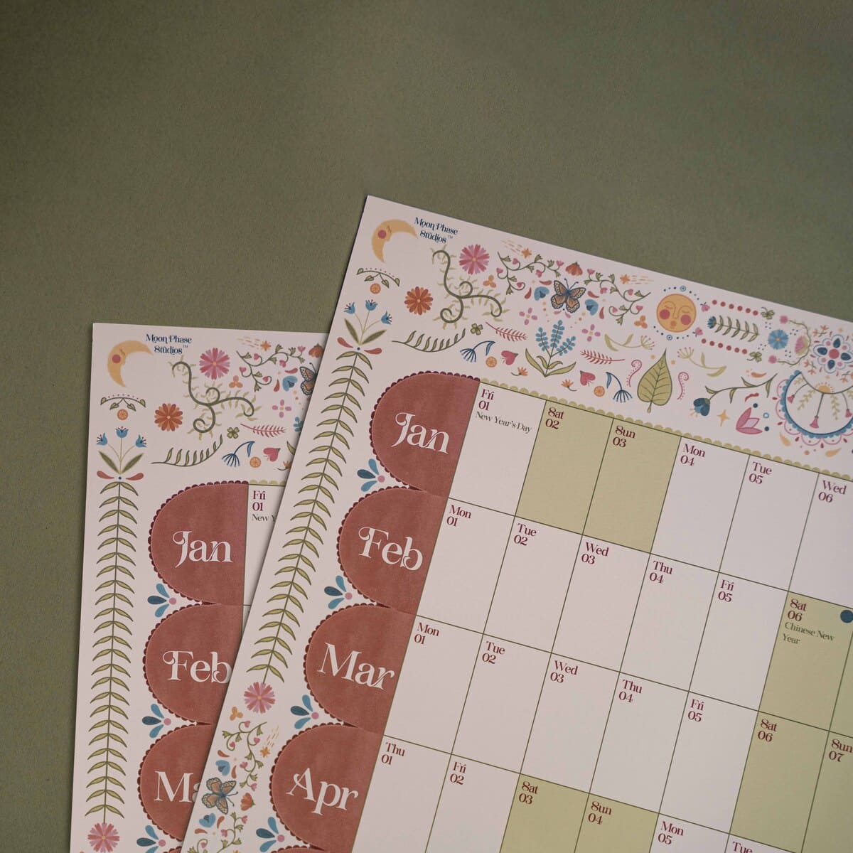 2027 | Wall Planner | Prarie