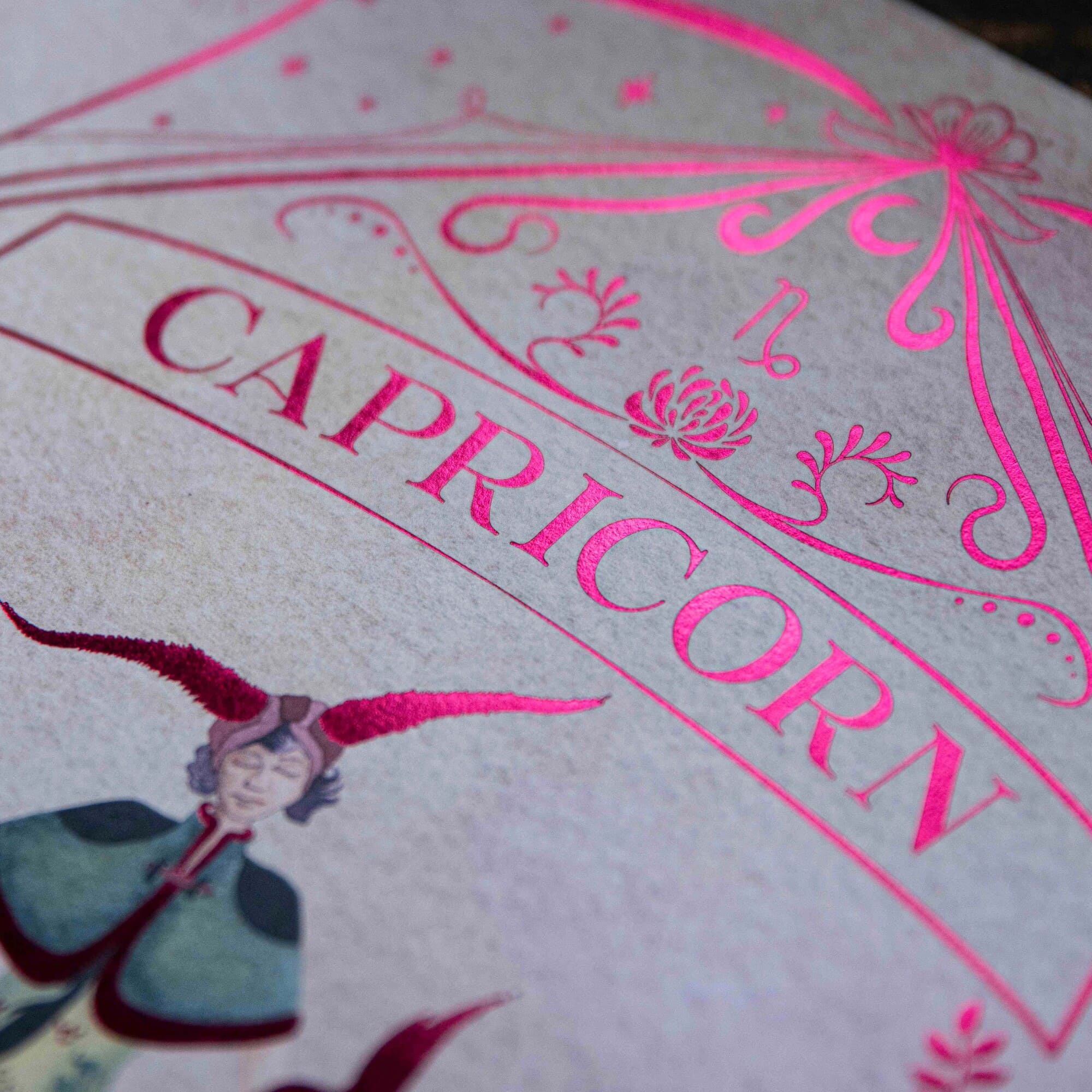 Capricorn Zodiac Print