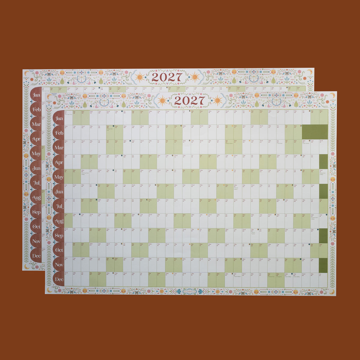 2027 | Wall Planner | Prarie