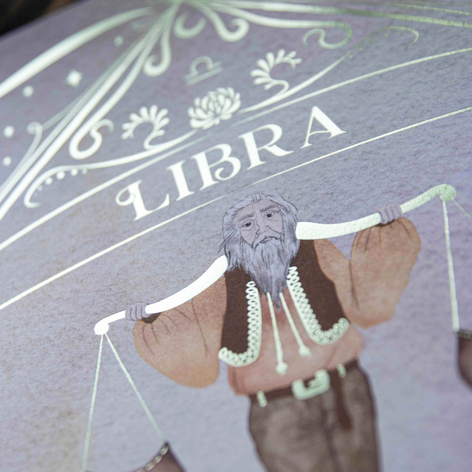 Libra Zodiac Print