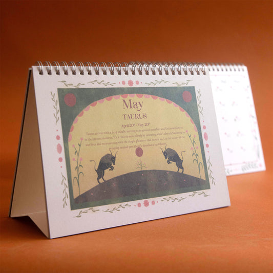 2026 | Calendar | Desktop | Zodiac