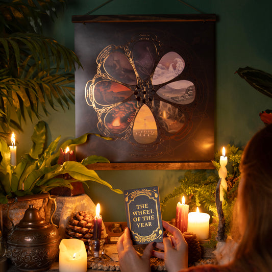 Pagan Wheel of the Year Print