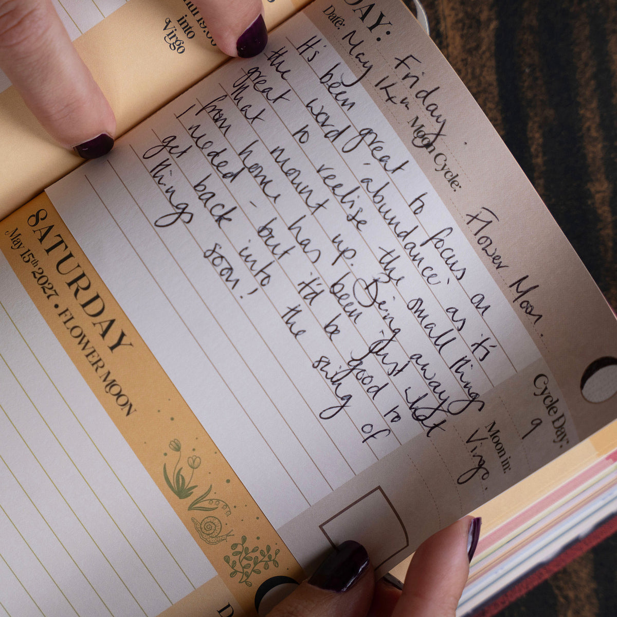 Travel Planner & Moon Guide | 13 Moon Journal | Dateless