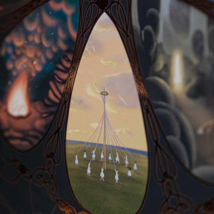 Pagan Wheel of the Year Print