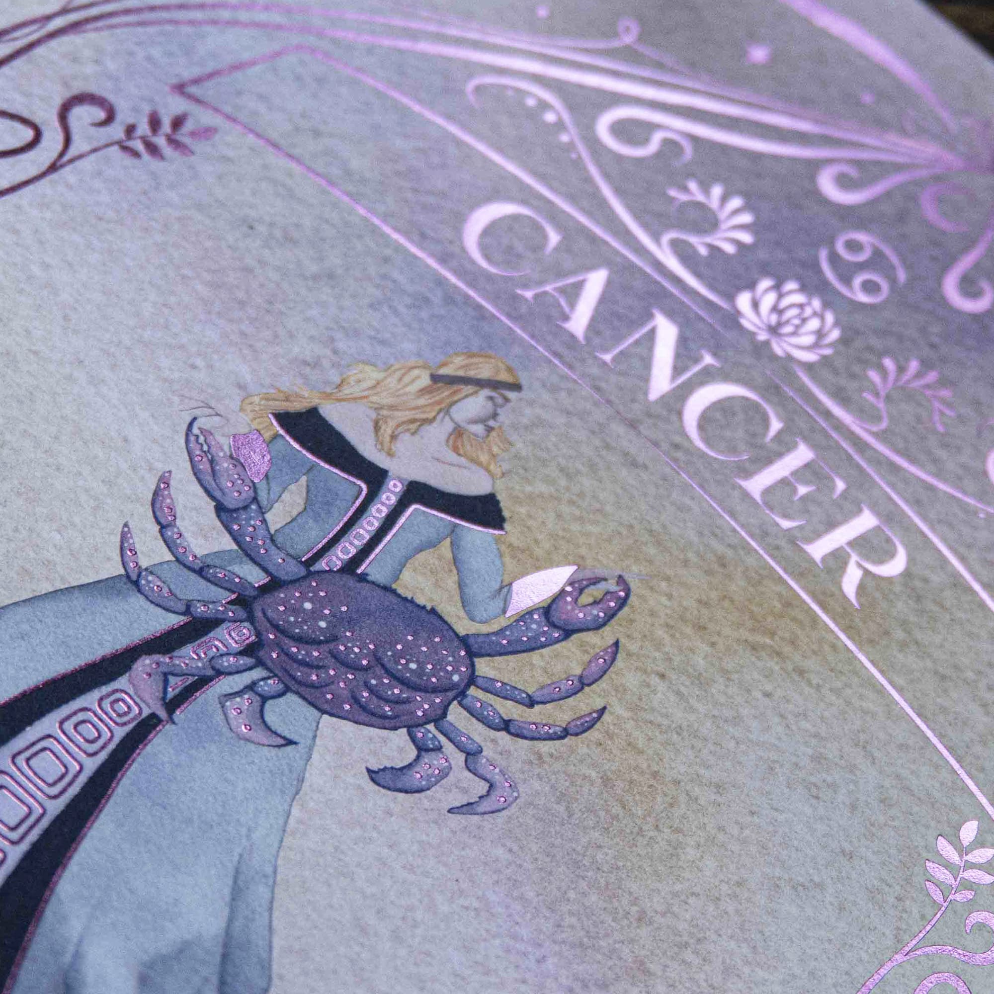 Cancer Zodiac Print