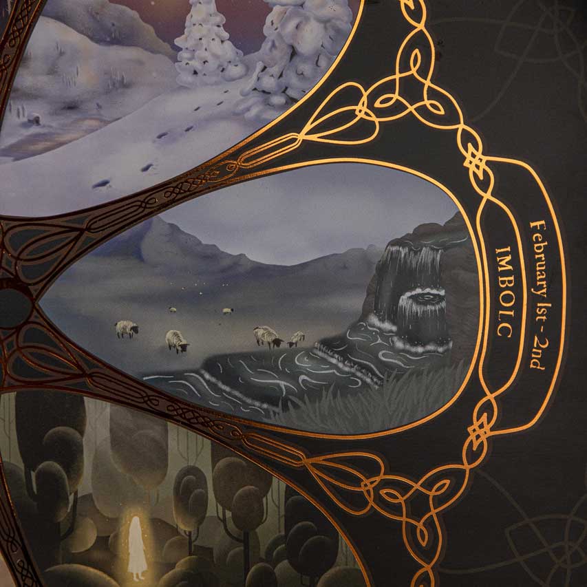 Pagan Wheel of the Year Print