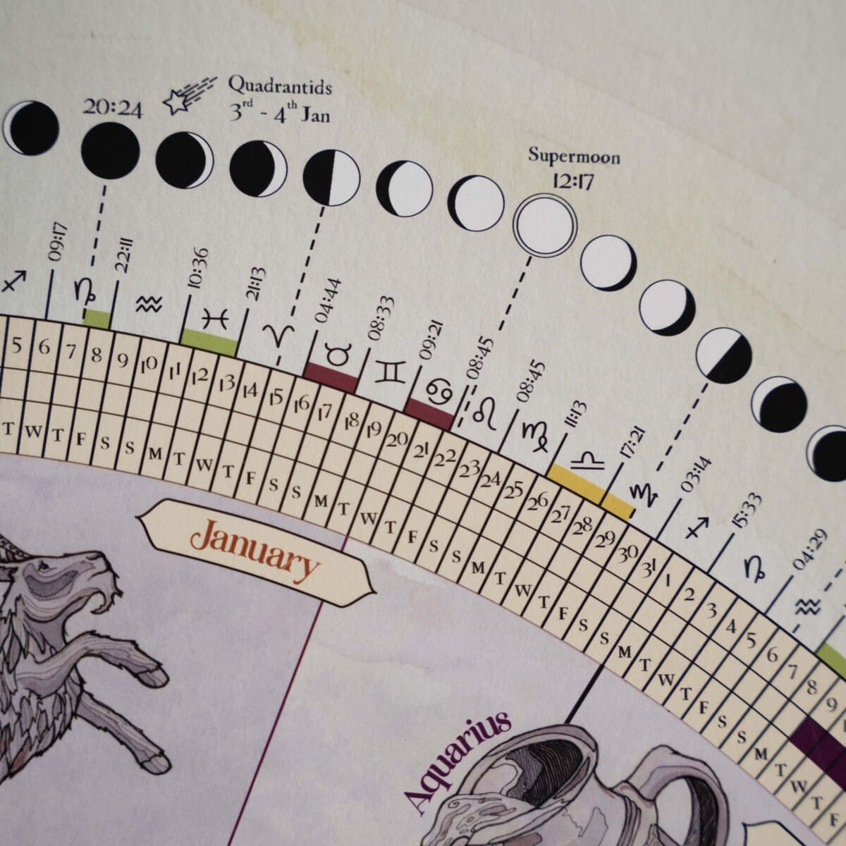 2027 | Large Moon Calendar