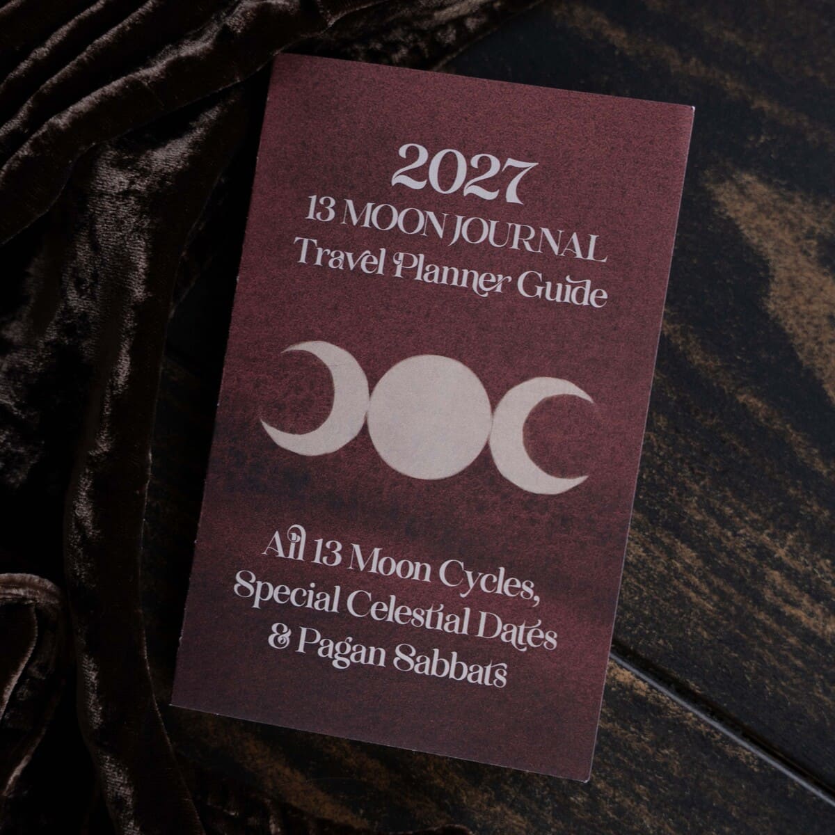 Travel Planner & Moon Guide | 13 Moon Journal | Dateless