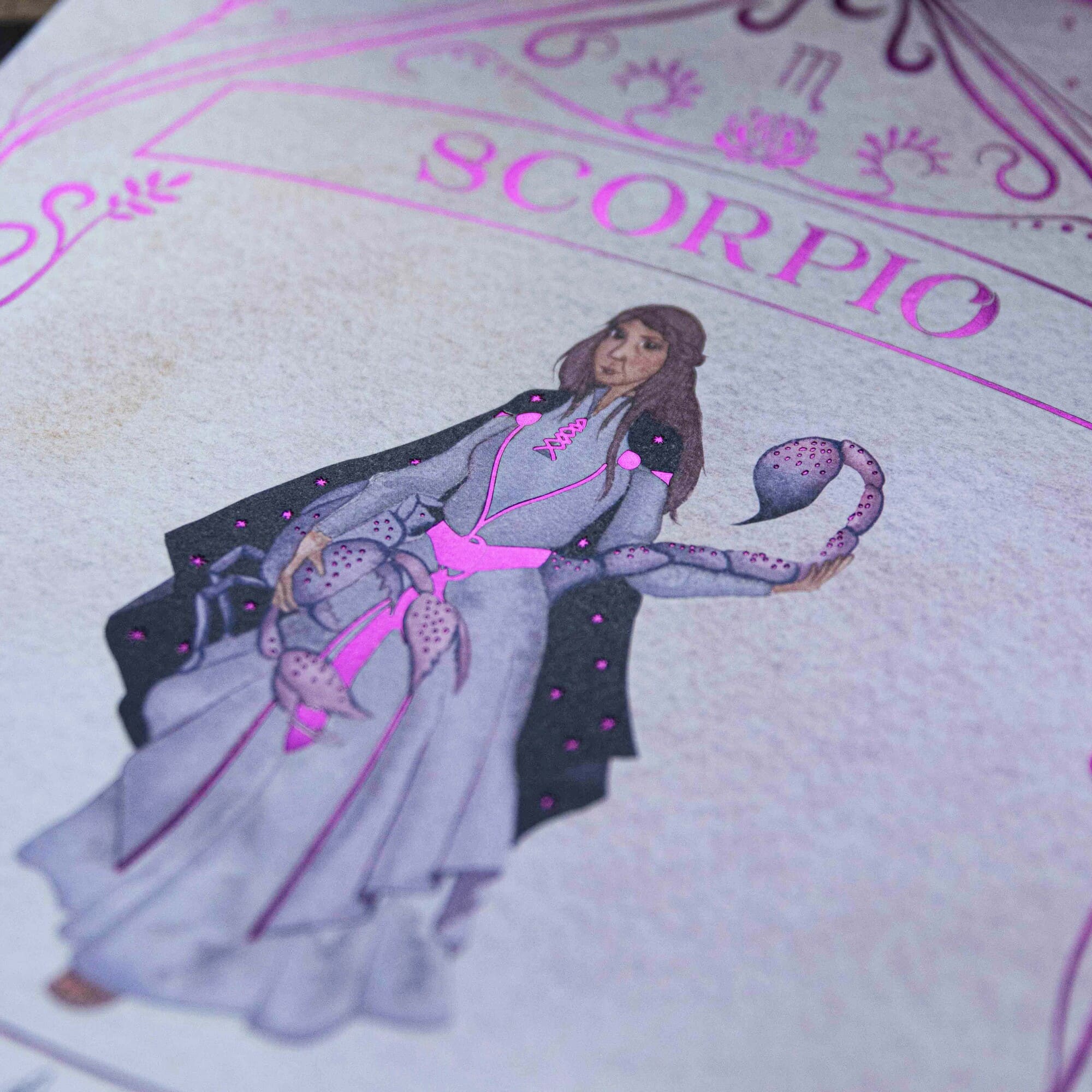 Scorpio Zodiac Print